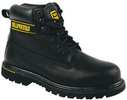 CAT Holton 708030 Hoog S3 Goodyear Welted zool | Werkschoen | Zwart | Maat 46 - 11.030.004.46 11.030.004.46