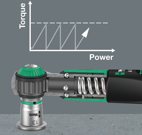 Wera Safe-Torque A 1 Set 1, 1/4" vierkant, 2-12 Nm, 10-delig - 05075830001-2