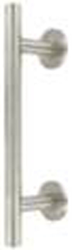 ASSA ABLOY RVS deurgrepen | deurgreep TT vorm | ø20x300mm | as 200mm | hoogte 65mm | met rozetten - A000142937