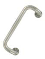 ASSA ABLOY RVS deurgrepen | deurgreep U vorm | ø25x325mm | as 300mm | hoogte 70x115mm | met rozetten - A000142939