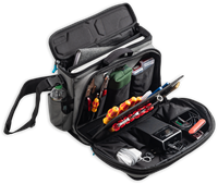 Gedore B&W installateurstas Tec Bag TEX 223 | zwart | met 6 modules - 116.71