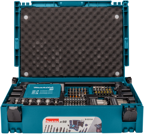 Makita Accessoires B-53154 | Boor-/schroefbitset | 98-delig - B-53154-3