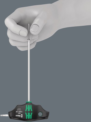 Wera 467/7 TORX® HF Schroevendraaierset 2 | T-Greep set TORX® HF | met vasthoudtfunctie | 7-delig - 05023456001-2
