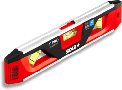 SOLA Alu-kunststof torpedo waterpas T PRO magn. 23cm 3 libellen (steigerbouw) - 01430701
