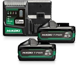 Hikoki BOOSTERPACK T2 | 1x 36V 4,0Ah en 1x 18V 8,0Ah + SNELLADER UC36YSL2 - UC36YSL2WAZ
