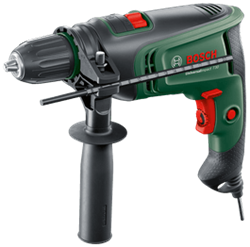 Bosch Groen Klopboormachine UniversalImpact 730 | Incl. Dieptestop, additionele handgreep en 15-delige X-Line set - 0603313402