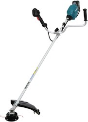 Makita UR013GT204 | XGT 40V Max | Accu Bosmaaier | U-greep | 5,0 Ah accu (2 st) | snellader | in doos UR013GT204