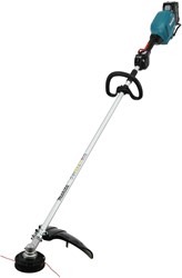 Makita UR014GT201 | XGT 40V Max | Accu Bosmaaier | D-greep | 5,0 Ah (2 st) | snellader | in doos UR014GT201