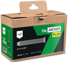 Tec7 Ankerpluggen met harpoenhaakjes (12 st.) M13 - 591823290