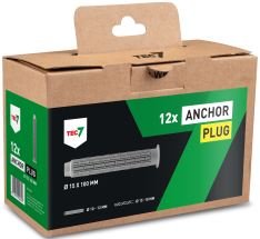 Tec7 Ankerpluggen met harpoenhaakjes (12 st.) | M15 - 591825290