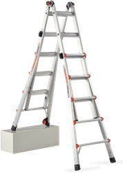 Little Giant Velocity | 4x3 Sporten | telescopische vouwladder - 503913