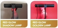 Eurom GOLDEN SHADOW 2500 LOW GLARE TERRASVERWARMER - minder licht, meer warmte - 334449-2