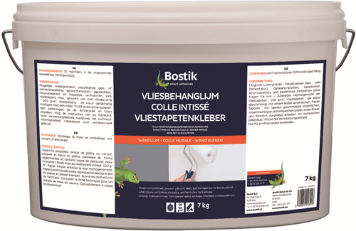 Bostik Vliesbehanglijm | Transparant | Emmer 7 kg - 30100181