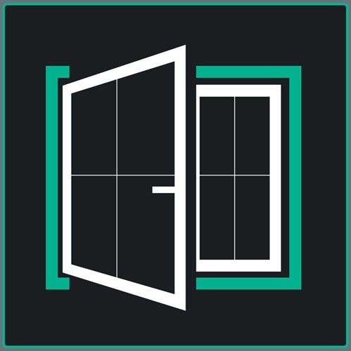 Wera Kraftform Kompakt F 1 | Schroefgereedschapset voor kozijnbouw | 36-delig - 05134013001-2