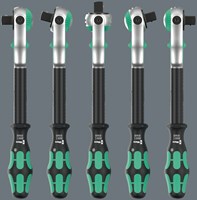 Wera 8100 SA/SC 2 Zyklop Speed ratel- en doppenset, 1/4"-aandrijving en 1/2"-aandrijving, metrisch, 43 -delig - 1 stuk(s) - 05160785001-3