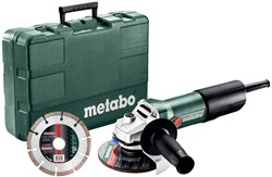 Metabo Haakse slijper W 850-125 in koffer + diamantschijf - 603608510