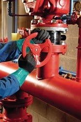 Ansell Chemicaliënhandschoen | maat 8 flesgroen/antracietgrijs | EN 388, EN 374, EN 1149 | PSA-categorie III | 12 paar - 58-270-8 58-270-8
