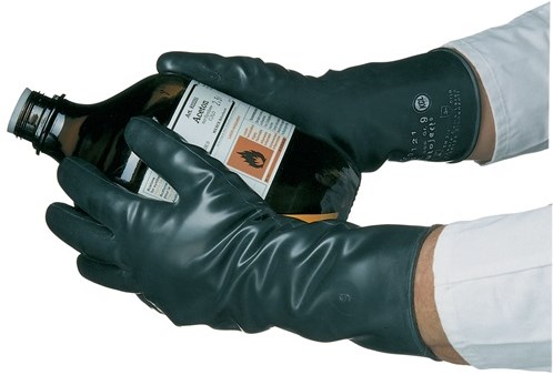 Honeywell Chemicaliënhandschoen | maat 10 zwart | EN 388, EN 374 | PSA-categorie III | 1 paar - 089810111X 089810111X