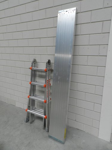 Waku Telescopische werkbrug | 205 - 350 cm - 1413800123-2