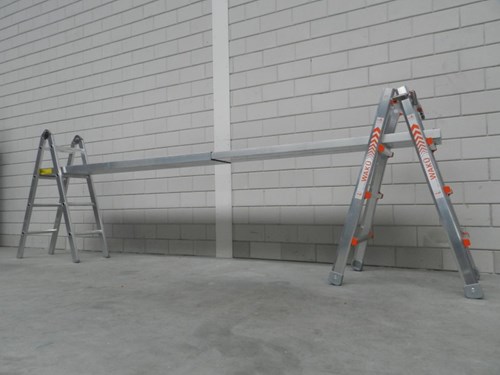 Waku Telescopische werkbrug | 205 - 350 cm - 1413800123-3