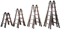 Waku Professionele telescopische vouwladder 4x6 treden Waku - 1413800103-3