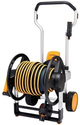 Fiskars Slanghaspel Manueel XL met Wielen | incl. Tuinslang – 1062256