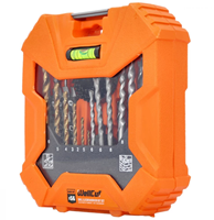 Wellcut WC-DB56 Bit Boor- en Gatenzaagset | 56-delig | In opbergkoffer - WC-DB56-2
