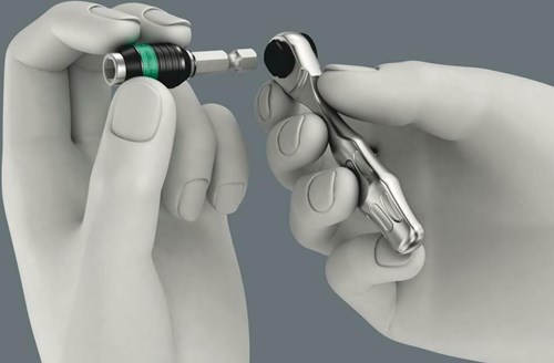 Wera Bit-/dopsleutelset | 39-delig | sleuf/PH/PZD/T/ratel/7 doppen | 1 stuk - 05056490001 - 05056490001-3