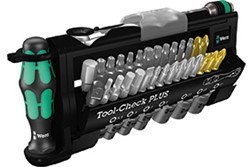 Wera Bit-/dopsleutelset | 39-delig | sleuf/PH/PZD/T/ratel/7 doppen | 1 stuk - 05056490001 - 05056490001