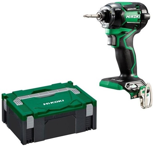 Hikoki WH36DCW2Z | Accu slagschroevendraaier | 36 V | 215 Nm | Exclusief lader en accu's | HSC II koffer - WH36DCW2Z