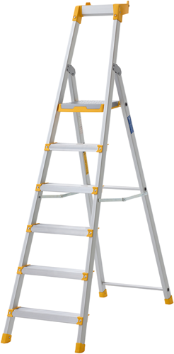 W.steps Aluminum trap 55P - 6 treden (1450 mm) - WI735506