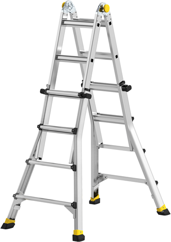 W.steps Telescopische vouwladder C1 1190-1965 mm - WI802204
