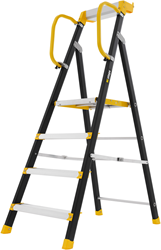 W.steps Enkele trap 200P met leuning - 4 treden (950 mm) - WI882004