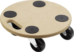 Metafranc Meubelroller 350Mm Mdf/Pp 150Kg W - WU0821350