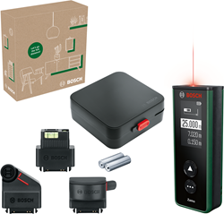 Bosch Groen Zamo Laserafstandsmeter Set | Inclusief Batterijen - 06036729Z1