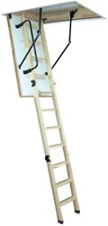Altrex Woodytrex-De Luxe 3-delige zoldertrap (inklap) 120 x 70 - 505063