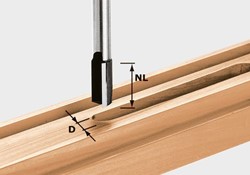Festool Accessoires HW S8 D15/20 Groeffrees | 490965