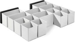 Festool Accessoires Inzetbakjes Set 60x60/120x71 3xFT - 201124